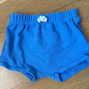 Vibrant Blue Kids' Knit Shorts